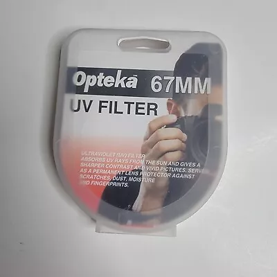 Opteka 67MM UV Filter Circular Photography NWT - Image 1 of 4