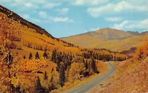 Postcard CO: Vail Pass, Autumn, Georgetown, Colorado, Posted 1964 - Bild 1 von 2