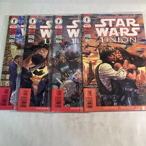 Star Wars: UNION No. 1-4 RARE ALL NEWSSTAND Complete Set Darkhorse Comics - Picture 1 of 5