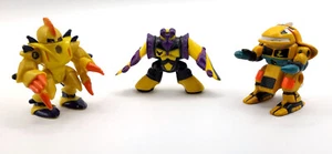 Lot of 3 Vintage 1993 LGTI ZBOTS Robots Figure loose | Gripjaws, Trash, Skyviper - Picture 1 of 9
