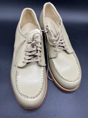 Vintage 1940s/50s Shoes Women’s Chukka Oxford Low Heel Geek Nerd Academia 6.5 - Image 1 of 4