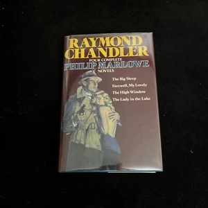 Four Complete Philip Marlowe Novels by Raymond Chandler (1986) Avenel HC - Picture 1 of 11
