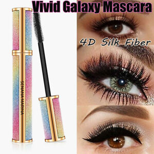 Vivid Galaxy Mascara 4D Silk Fiber Lashes Thick Lengthening Waterproof Mascara &