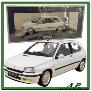 modellino auto scala 1/18 Renault Clio 16v del 1991 modellini die cast norev - Foto 1 di 9