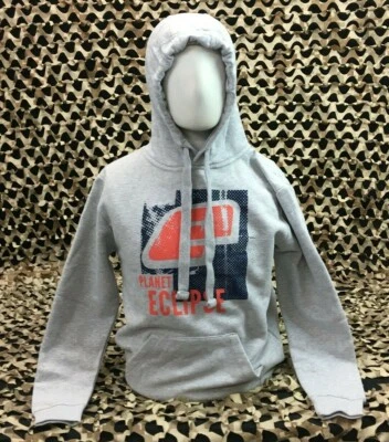 NEW 2X LARGE Planet Eclipse Favela Hooded Sweatshirt - Heather - Image 1 of 4