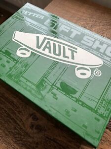 VANS X VAULT VLT L HALF CAB BETTER GIFT SHOP COLLAB-SIZE UK 7.BOXED.. DUST BAG