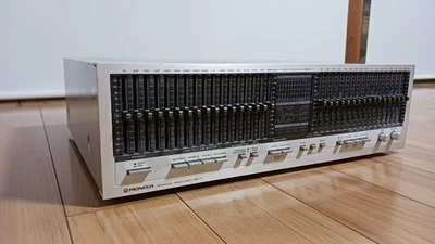 Ecualizador gráfico con fader automático pieza de trabajo rara Pioneer Sg-77 - Imagen 1 de 4