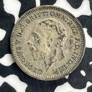 1935 Great Britain 3 Pence Threepence Lot#C4048 Silver! - Picture 1 of 2