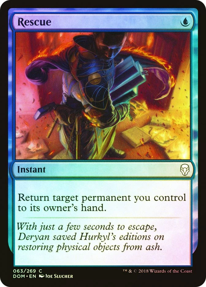 MTG FOIL Rescue  - Dominaria #063 - Image 1 of 1
