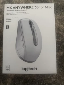 Logitech MX Anywhere 3S Bluetooth Mouse for MAC - Pale Grey - Afbeelding 1 van 5