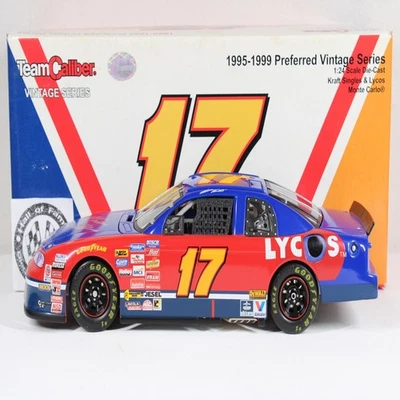 MATT KENSETH 1998 AUTOGRAPHED TEAM CALIBER #17 LYCOS CHEVY /600 MADE MEGA XRARE! - Image 1 of 4