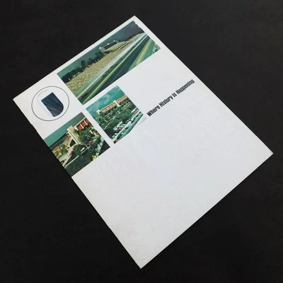 Ontario Motor Speedway Grand Opening Promotional Brochure Press Release 1969 - Image 1 of 4