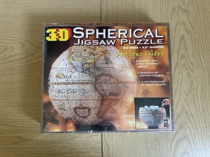 3D Spherical Puzzle Antique Globe 530 Pieces Jigsaw Puzzle BV Leisure Brand New - Picture 1 of 6