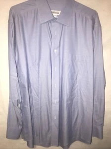 Joseph & Feiss Light Blue Mens Button Down Dress Shirt 17 34-35 Non Iron - Picture 1 of 3