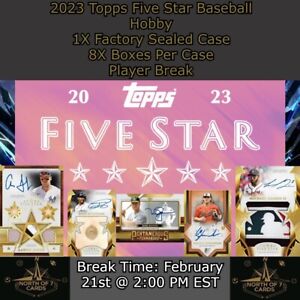 Don Mossi - 2023 Topps Five Star Baseball Hobby 1X Case Player BREAK #3