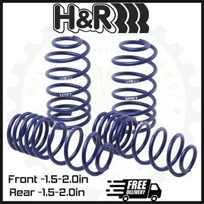 H&R Sport Lowering Springs Kit Steel -1.5-2.0" Drop | Fits 2014-2020 Mini Cooper - Image 1 of 2