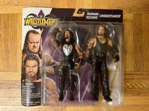 2017 WWE Wrestlemania Battle Pack Roman Reigns vs. The Undertaker 2 Pack Figur - Bild 1 von 2