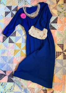 Stunning 1950's Wiggle Dress - Picture 1 of 4