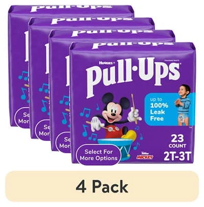 Boys' Potty Training Pants, 2T-3T (16-34 lbs), 23 Count (Select for More) - Picture 1 of 13