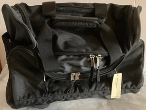 Vintage Eddie Bauer 2007 Rolling Carry On Travel Bag Pull Wheels 17x8.5x14 - Picture 1 of 21