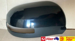 MIRROR COVER HOUSING CAP for MITSUBISHI ASX XB XC XD 08/2012 On Unpainted Black - Picture 1 of 6