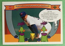 1991 Upper Deck Comic Ball 2 #4 Nolan Ryan Favorite Interplanetary Pastime