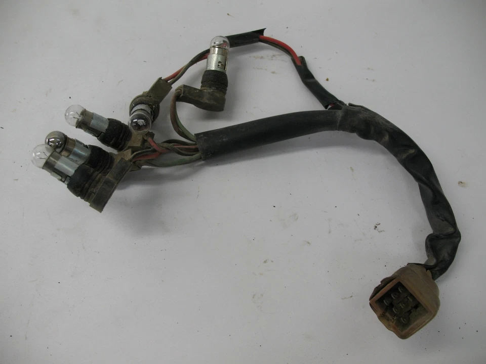 1974 KAWASAKI KS125 KS 125 СПИДОМЕТР ТАХОМЕТР ОГНИ ЖГУТ ПРОВОДОВ  - Изображение 1 из 4