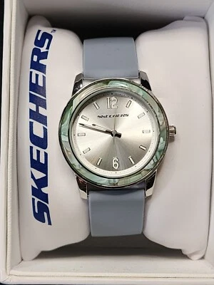 RELOJ SKECHERS SR6236 AZUL RESISTENTE AL AGUA PARA MUJER NUEVO - BONITO RELOJ Foto 1 de 4