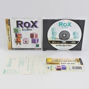 Sega Saturn ROX 6 SIX Spine * 2205 ss - Picture 1 of 5