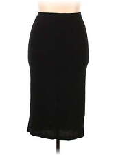H by Bordeaux Women Black Casual Skirt XXL