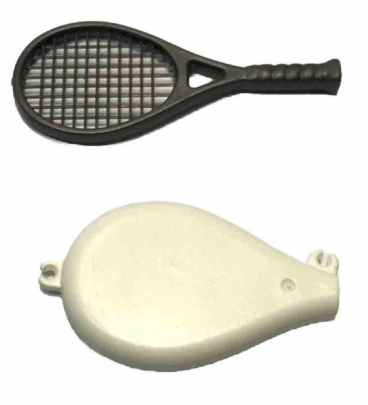 PLAYMOBIL (V5107) SPORT - Raquette Gris Foncé avec Housse Blanche - Photo 1/1