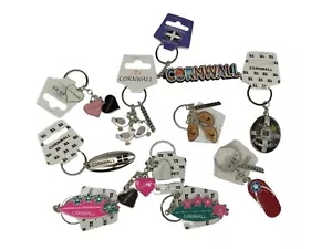 CORNWALL KERNOW CORNISH KEYRING CHROME METAL POLISHED SILVER COLOUR 18 DESIGNS - Foto 1 di 70