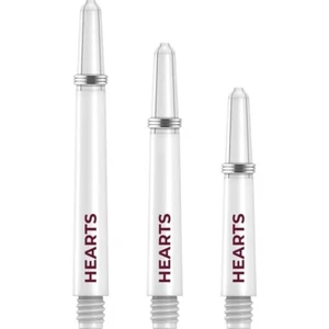 Potencias de dardo Heart of Midlothian varillas de fútbol con licencia oficial 3 juegos corazones FC - Imagen 1 de 10