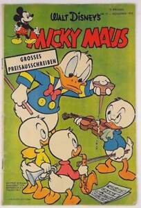 Micky Maus Heft 11 von 1955 - Original, kein Nachdruck - Ehapa