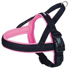 nobby dog harness, size large, brand new black/pink