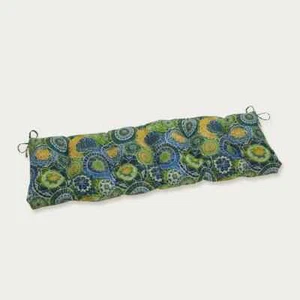 Other Rectangular Outdoor Bench Cushion in Blue - Picture 1 of 5