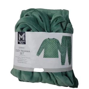 Member's Mark Boys 2-Piece Easy Care Long Sleeve Cozy Pajama Set - Picture 1 of 6