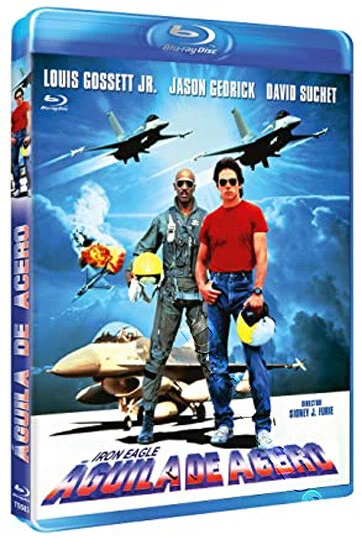 Iron Eagle NEW Cult Blu-Ray Disc Sidney J. Furie Louis Gossett Jr. Foto 1 de 1