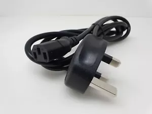 For TCL 75C815K 75" TV Mains Power Cable AC Power Lead Cord 2m UK Plug - Picture 1 of 5
