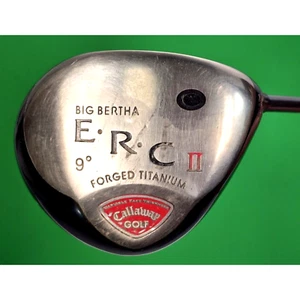 Callaway Big Bertha ERC II RH 9° Driver 50 Firm UltraLight Graphite Golf Club - Picture 1 of 10