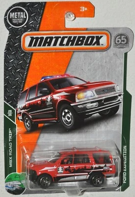 Matchbox 65th 2018 #110 Ford Expedition MBX Road Trip #29 MOC FHH52 - Image 1 of 2
