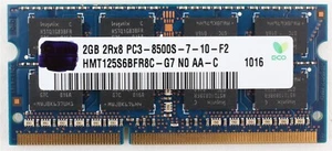 Bulk Lot of 10- 2GB Ram Modules - DDR3 PC3-8500 1066Mhz soDimm (Various brands) - Picture 1 of 1