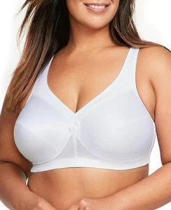 Glamorise Full Figure Plus Size MagicLift Active Wirefree Support Bra 1005 - 50J - Picture 1 of 7