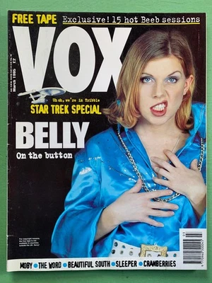 VOX March-1995 BELLY Sleeper Echobelly Star Trek Cranberries Supergrass The Word - Image 1 of 2