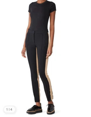 Pantalones Derek Lam Slim Esmoquin a Rayas, Talla 2 Foto 1 de 4