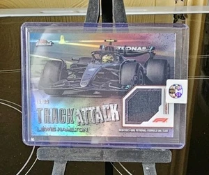 2024 Topps Finest Formula 1 LEWIS HAMILTON Track Attack Relics 15/99 - Picture 1 of 3