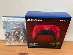 Monster Hunter Wilds software and SONY PS5 DualSense Wireless Controller  set - Picture 1 of 5