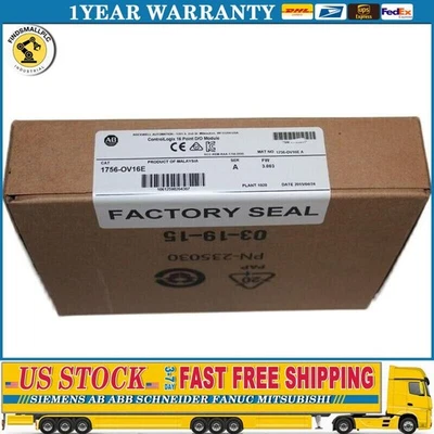 1756-OV16E New AB ControlLogix 16 Point D/O Module Sealed 1756OV16E US Free Tax - Image 1 of 4