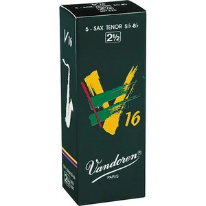 Vandoren Tenor Sax V16 Reeds Strength 2.5 Box of 5 - Picture 1 of 2