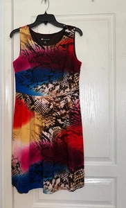 Valerie Bertinelli Sleeveless Knee Length Dress Size 10 - Picture 1 of 7
